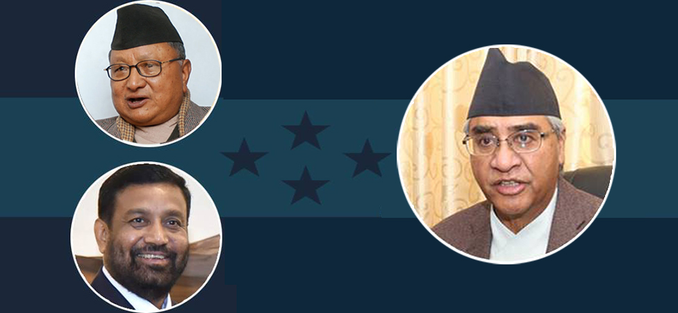 कांग्रेसमा भेटघाट तीव्र, सभापतिमा श्रेष्ठ र निधि लड्ने घोषणापछि अप्ठ्यारोमा देउवा